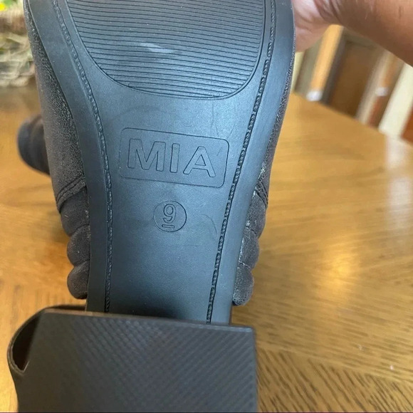 MIA‎ Keity Open Toe Sling Back Heel in Black Size 9 - Picture 10 of 11